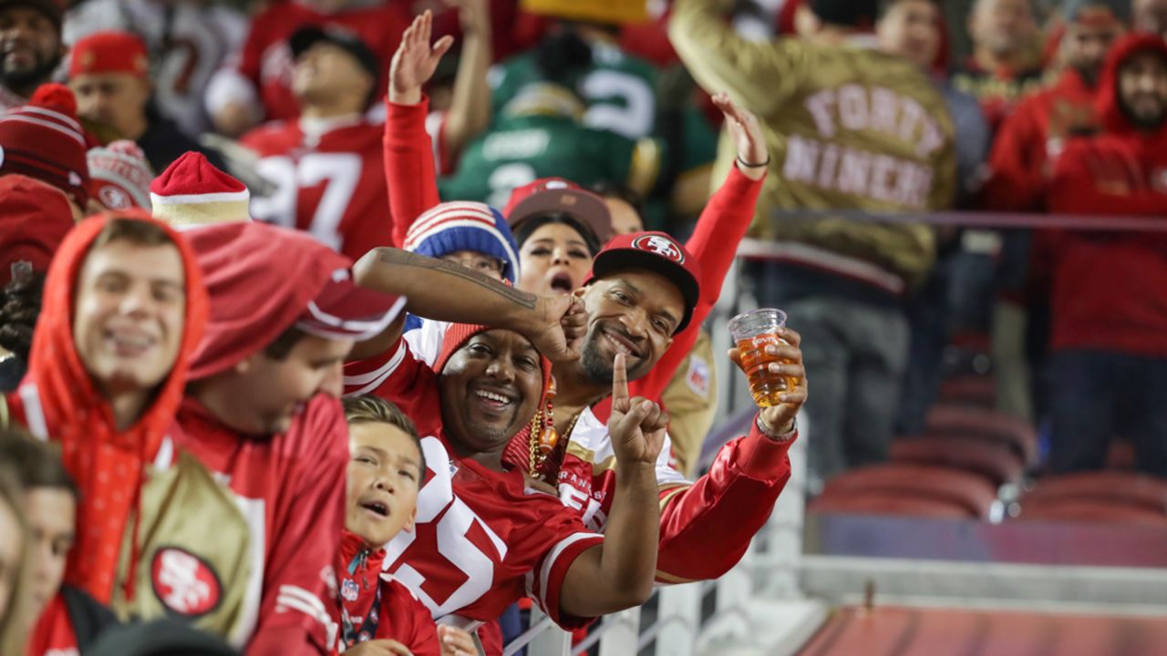 49er faithful cheer on Niners ahead of showdown with LA Rams