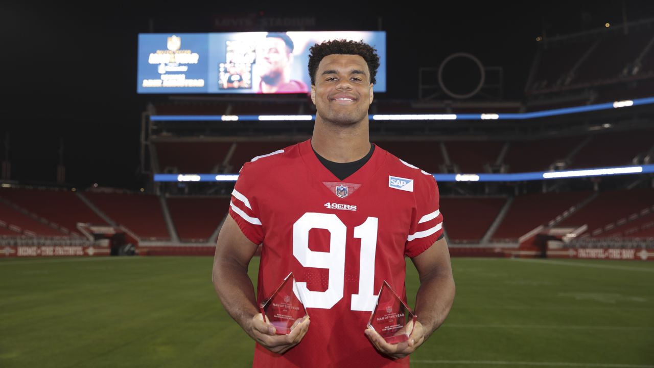 Arik Armstead the 49ers' nominee for Walter Payton NFL Man of the