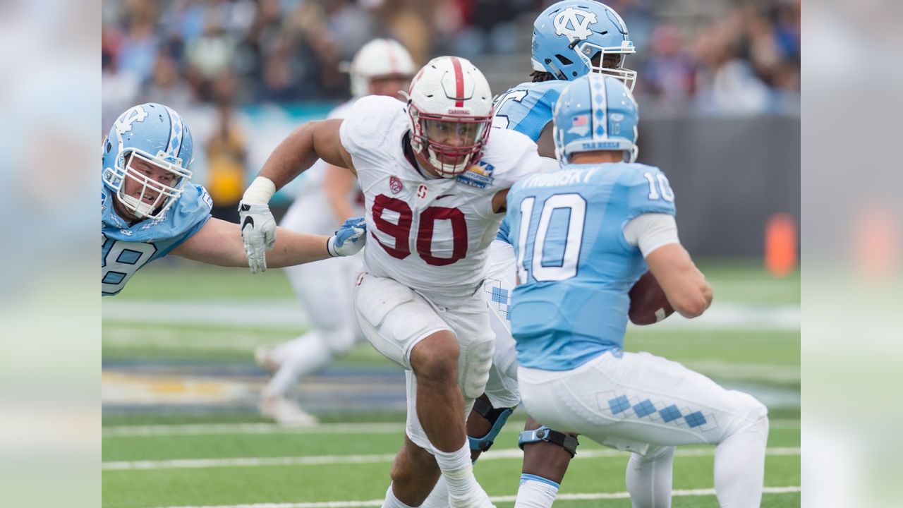 San Francisco 49ers fullback Tyler McCloskey (47) runs for a