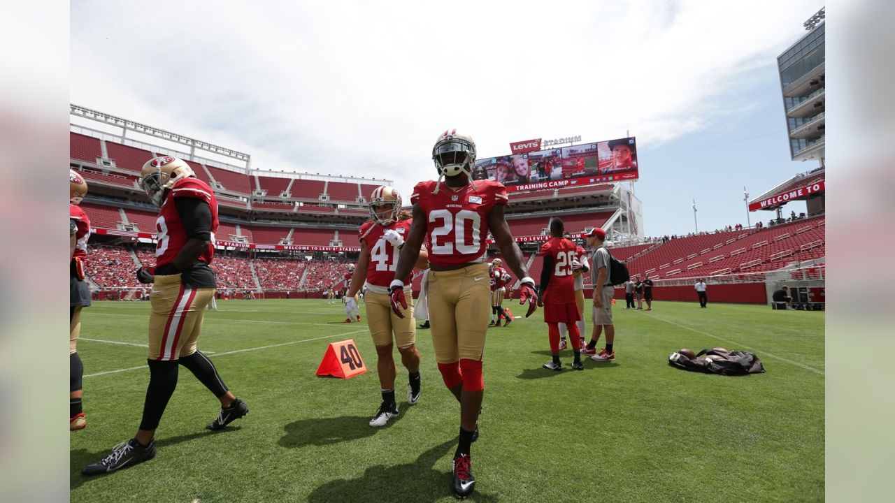 49ers hold first camp practice at Levi's Stadium