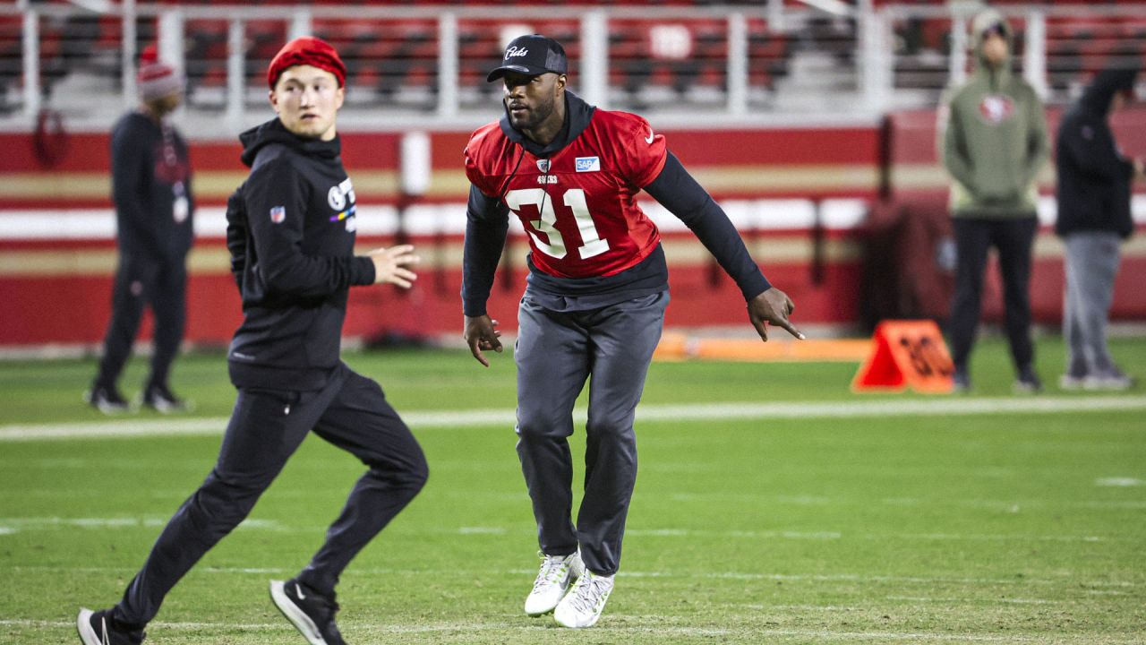 49ers Players Practice in Levi's® Stadium Before 'TNF' vs. the Seahawks