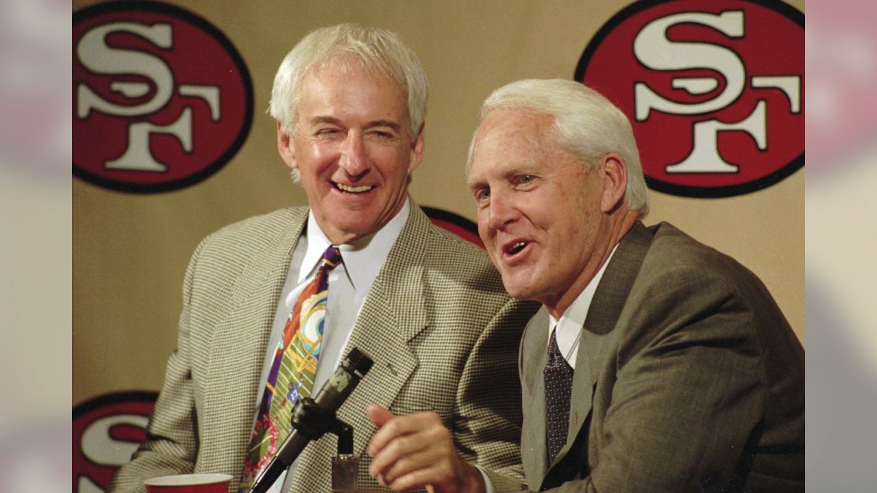 FAREWELL TO A 49ERS ICON 😢: Just announced — former San Francisco 49ers head coach George Seifert has passed away. The mastermind who carried the franchise into a new era of toughness and respect, Seifert brought discipline, brilliance, and Super Bowl glory, forever carving his name into the walls of NFL history at Candlestick Park and beyond... Binbin - Winunie