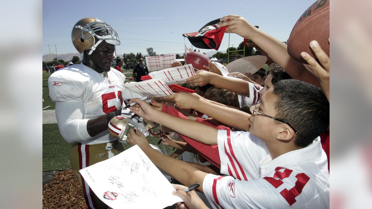 49ers Players Signing Autographs for the Faithful