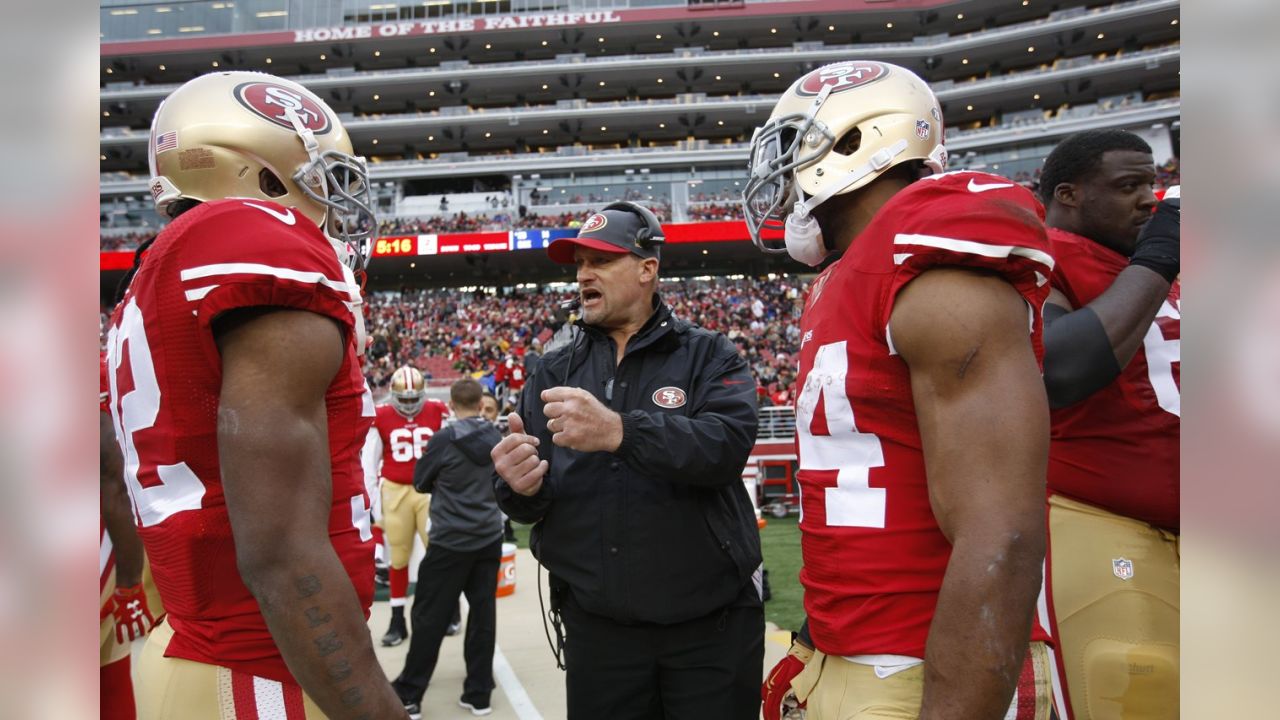 Picture of Tom Rathman's new statue in the 49ers Hall of Fame - Niners  Nation