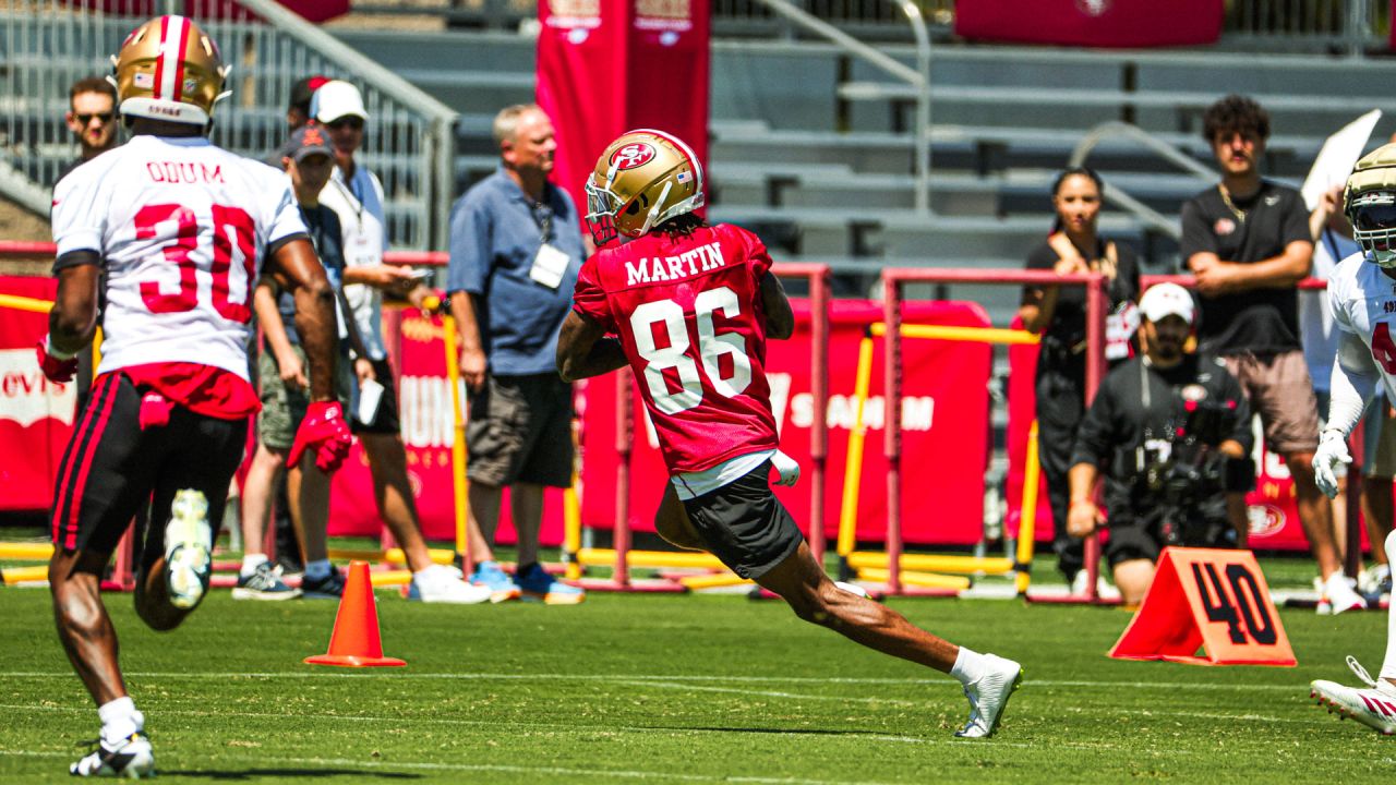 Tay Martin and multiple players throw punches in huge fight at 49ers  training camp: Report