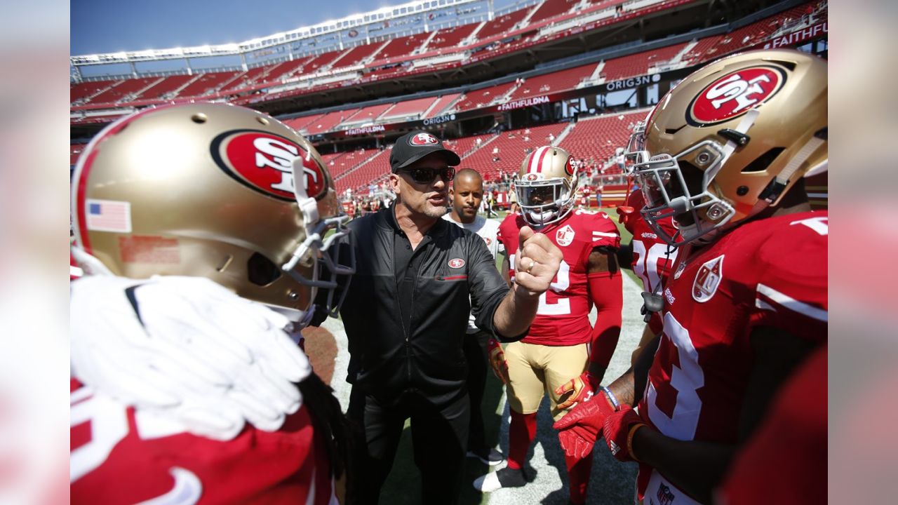 Picture of Tom Rathman's new statue in the 49ers Hall of Fame - Niners  Nation