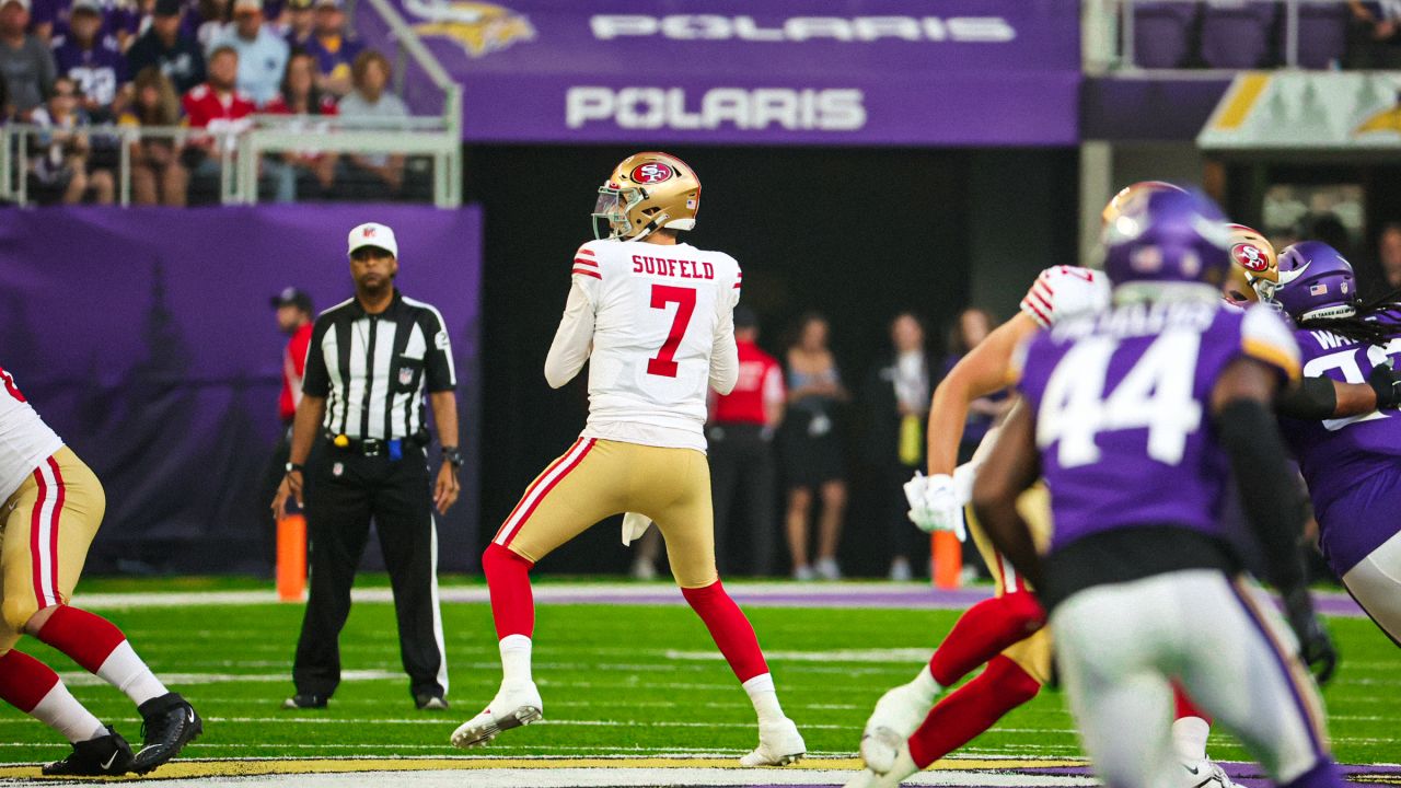 49ers-Vikings: Nate Sudfeld among key 49ers Niners to watch