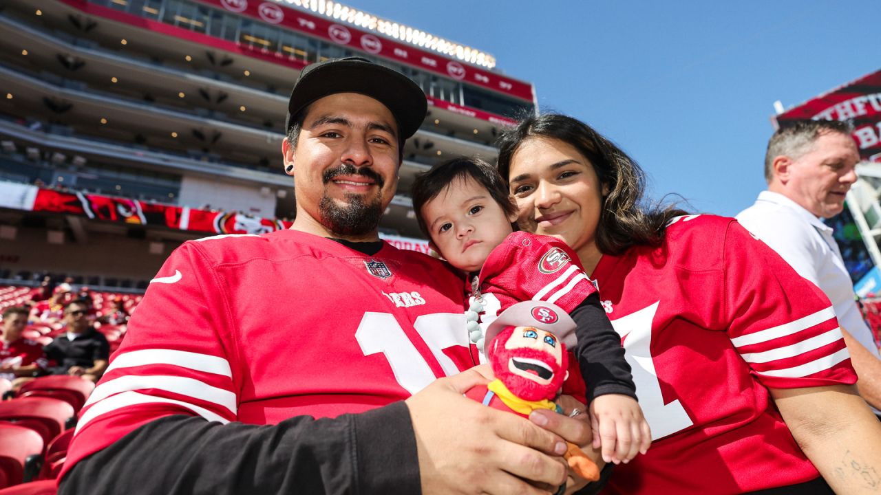 49ers fans TOOK OVER the Rams Stadium and painted it red 