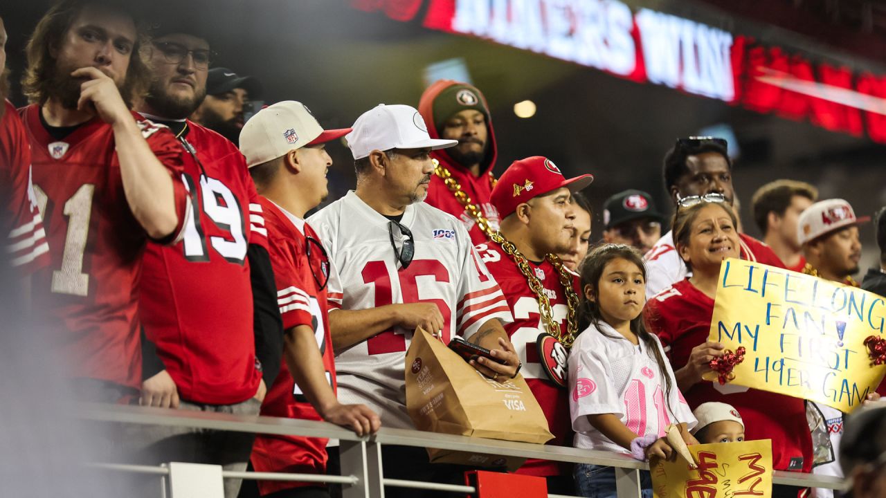 49ers fans TOOK OVER the Rams Stadium and painted it red 