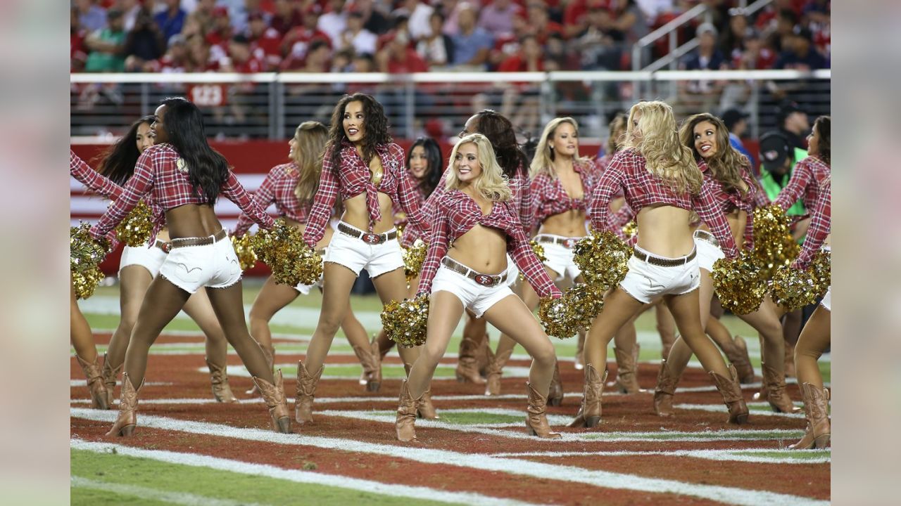 NFL Regular Season Week 2 – The 49ers Gold Rush – Ultimate Cheerleaders