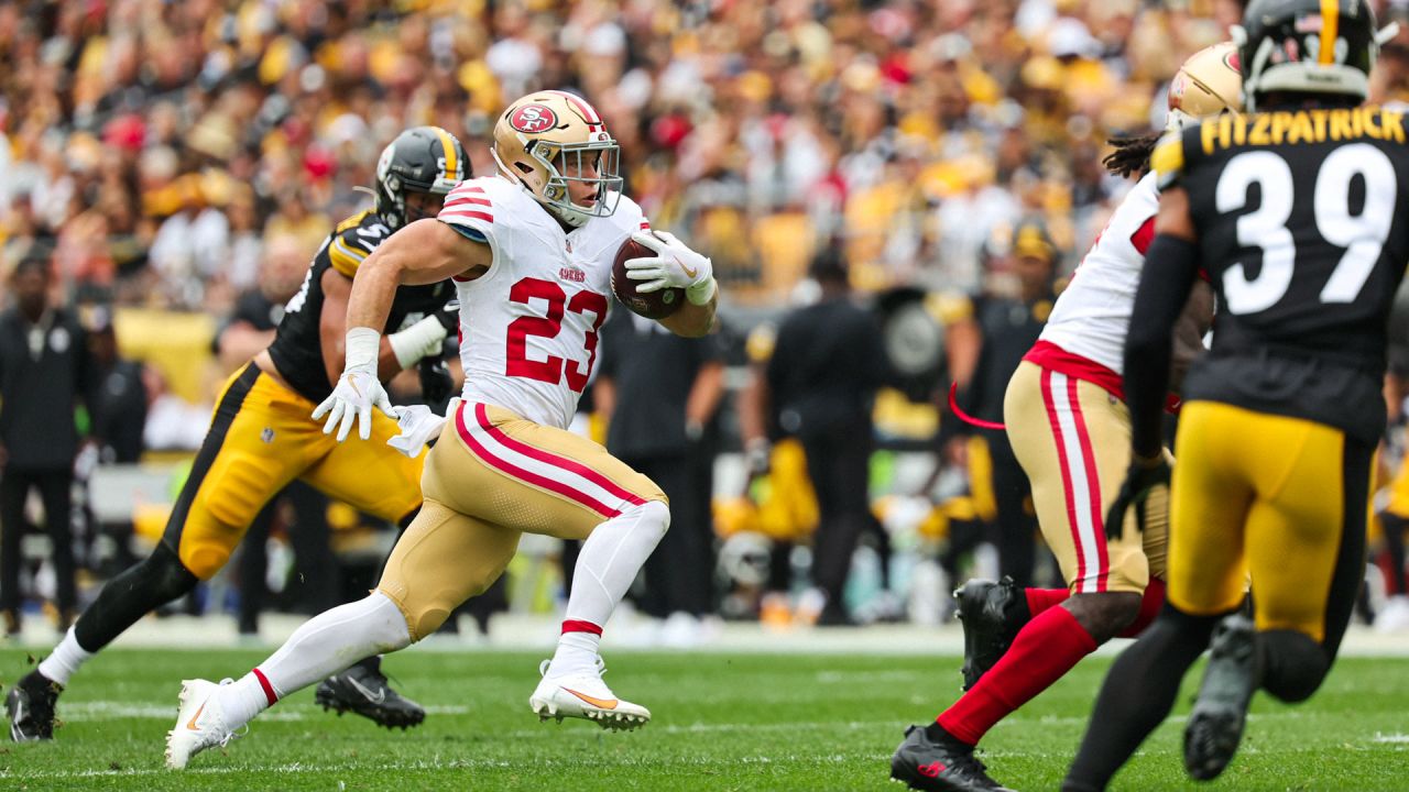 49ers vs. Steelers: Watch the blocking on this Christian McCaffrey TD