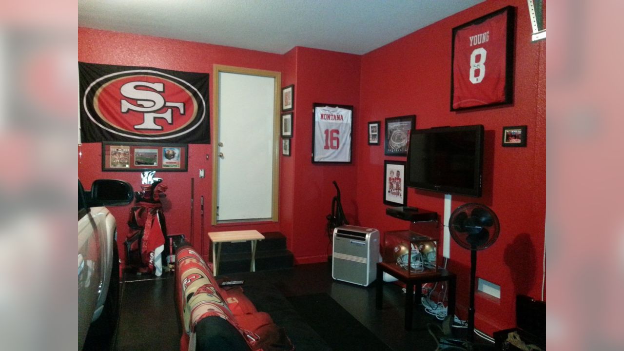 49ers fan's man cave in Wisconsin gets attention from San Francisco