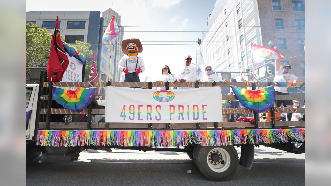 49ers Celebrate San Francisco Pride at the 49th Annual San Francisco Pride  Celebration