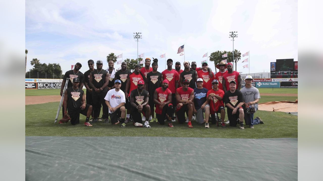 Detroit Lions annual charity softball game