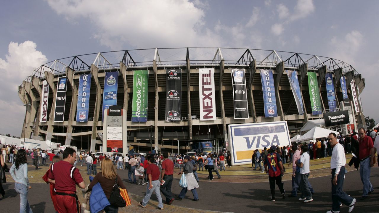 Patriots announce Mexico City game