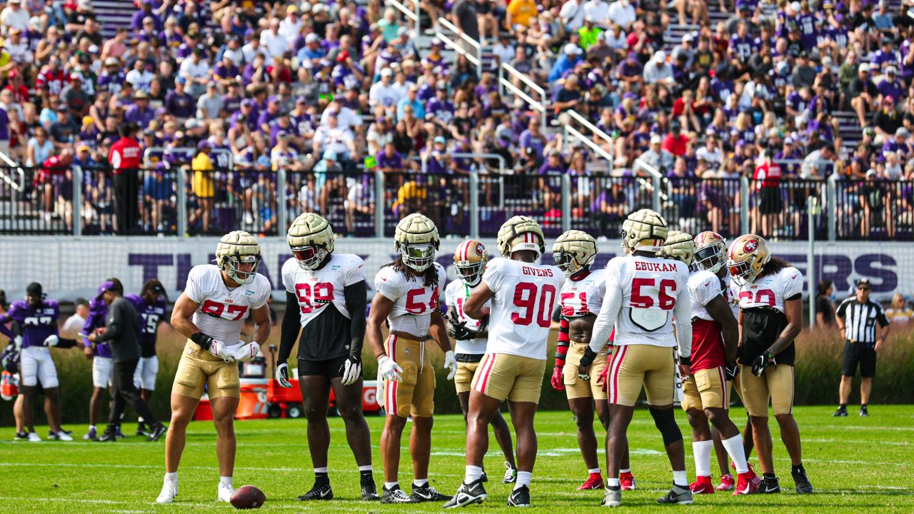 Gallery: Vikings hold joint practice with 49ers on Wednesday