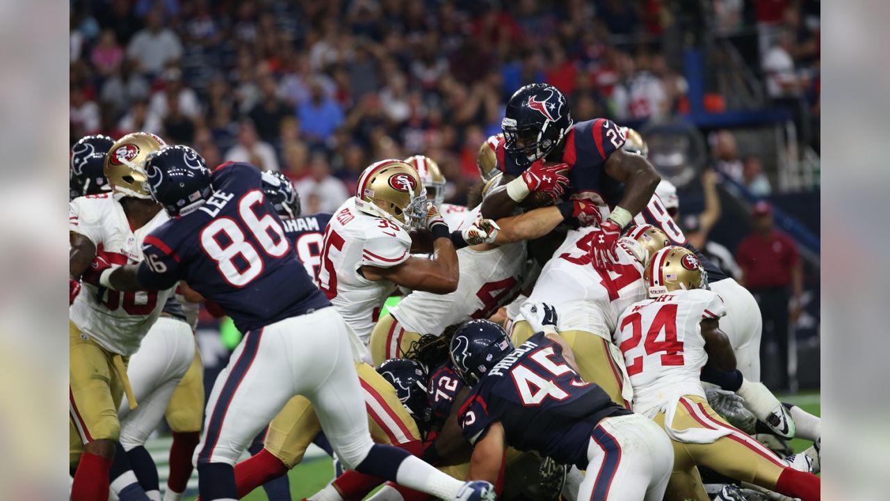 49ers vs. Texans All-time