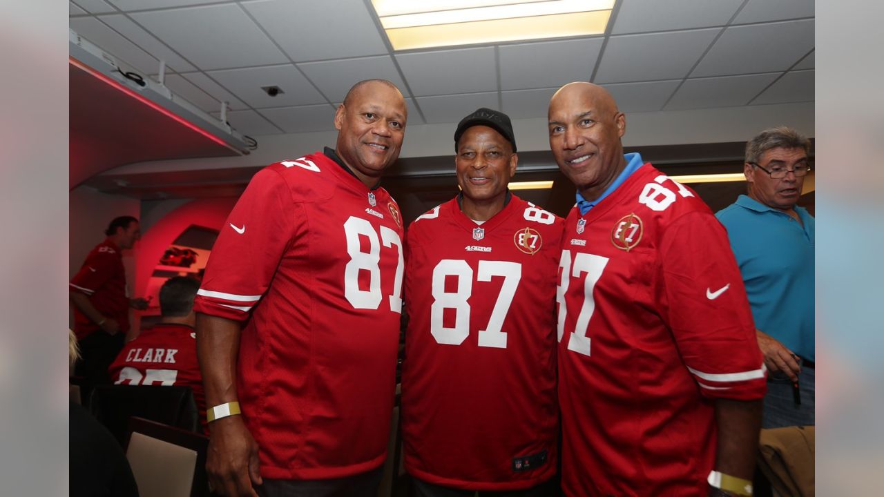 49ers offering Dwight Clark t-shirt for sale, with proceeds going to Golden  Heart Fund - Niners Nation