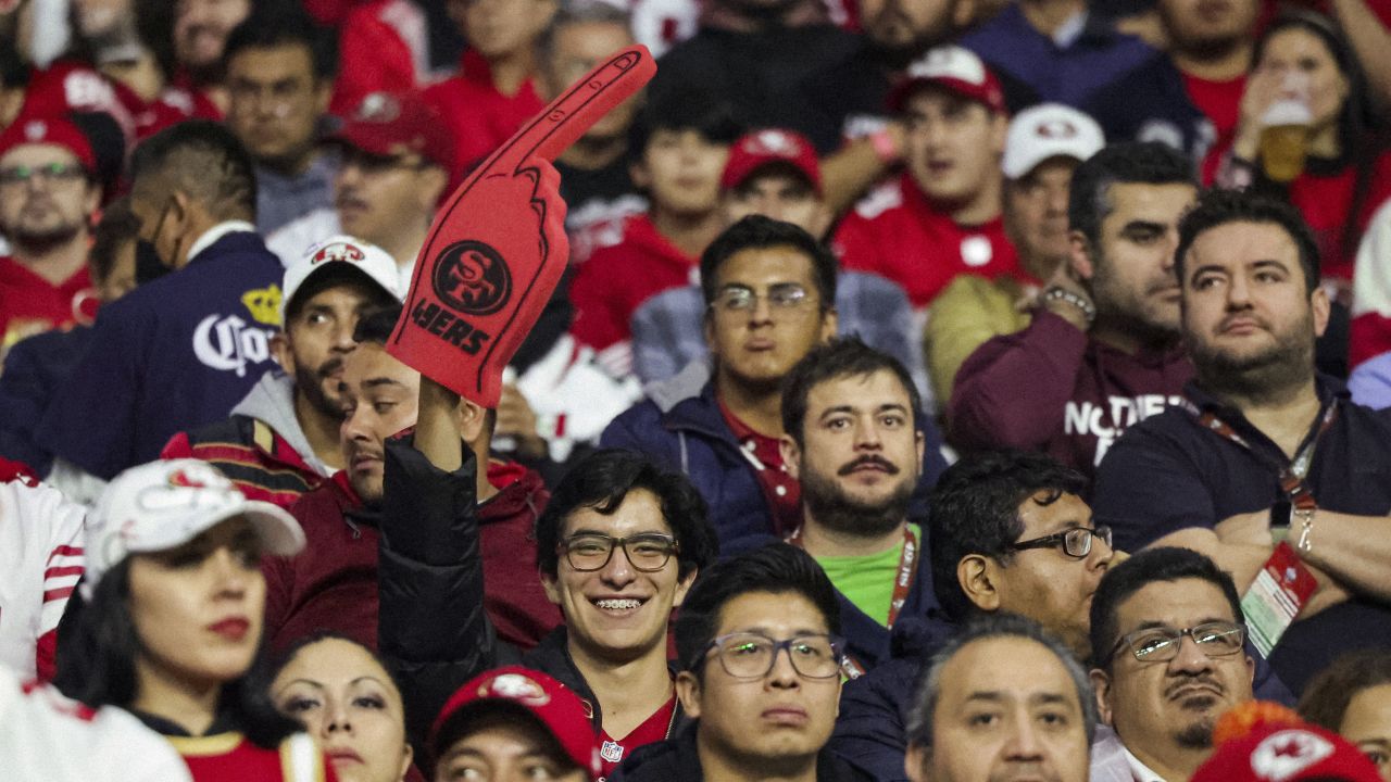 Report: 49ers' fans expected to make up 82 percent of crowd on Monday in  Mexico City - Niners Nation