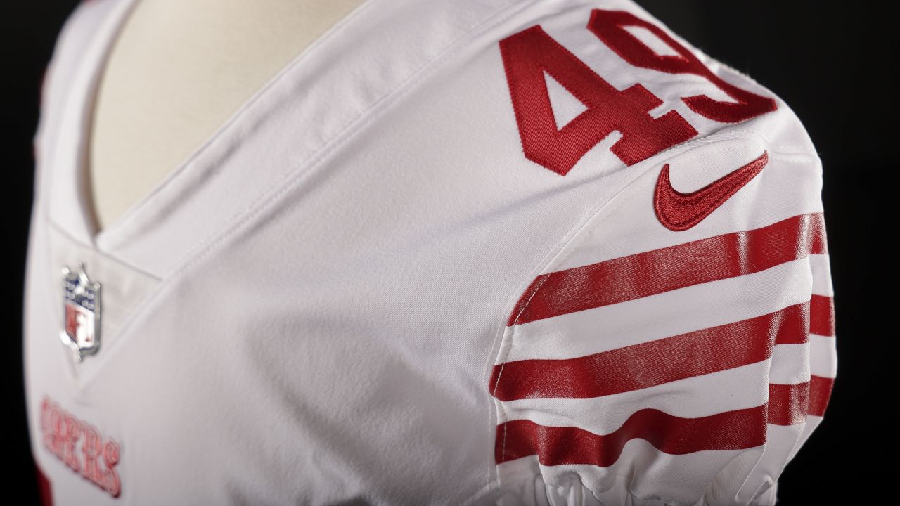 49ers unveil classic updates to home and away uniforms