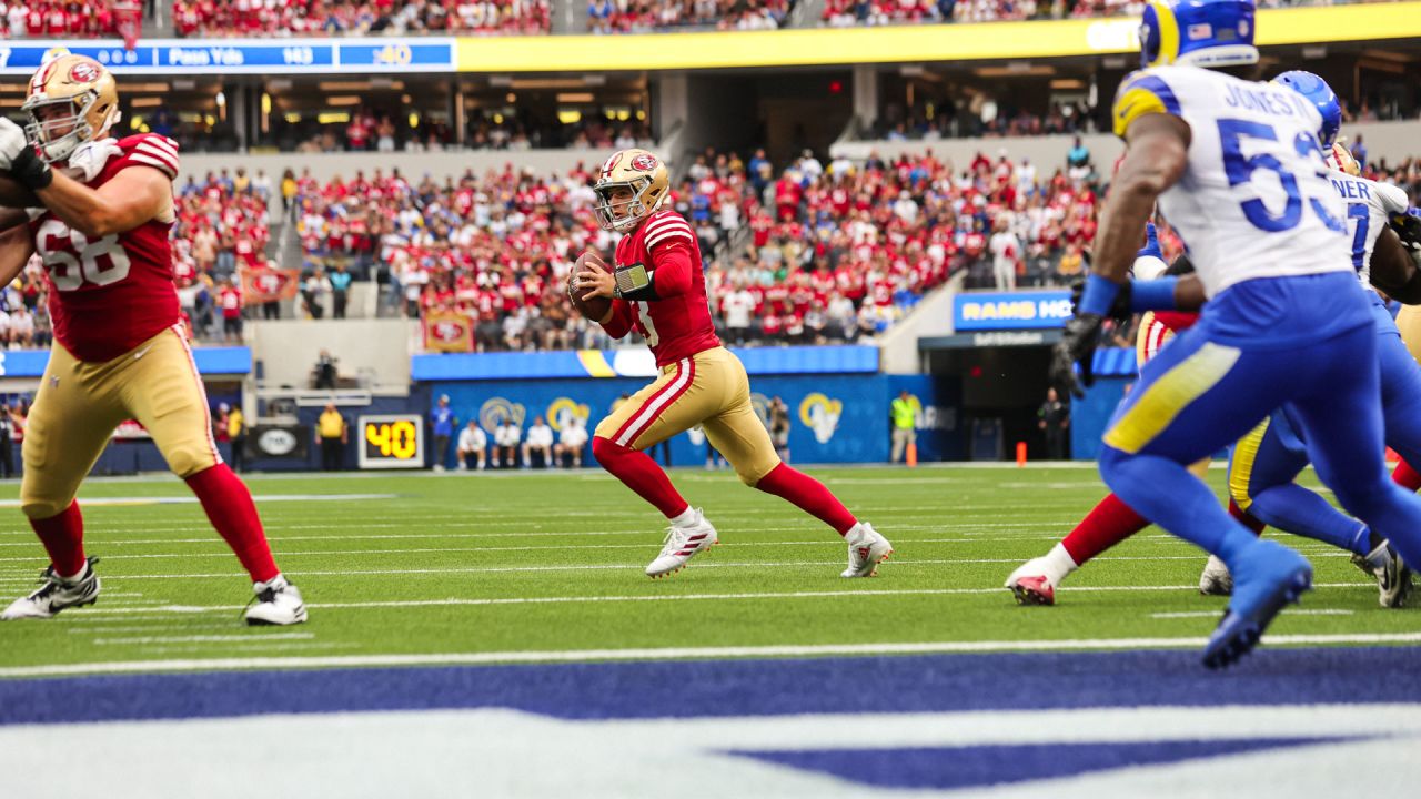 Key stats from the 49ers' 30-23 Week 2 win vs. the Rams