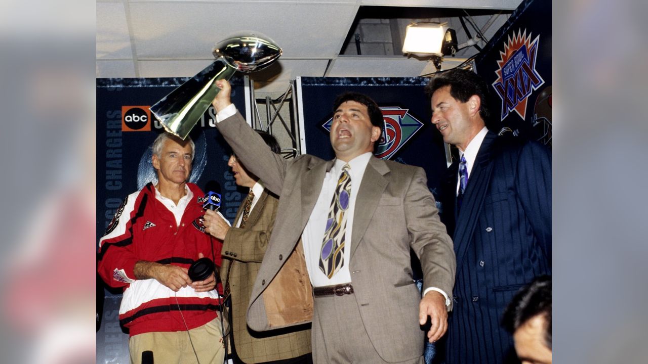 Pro Football Hall of Fame on X: .@PFHOFPrez & HOFer & @49ers  legend Edward J. DeBartolo Jr. getting ready 2 receive his @KayJewelers HOF  Ring of Excellence at #NEvsSF game  /