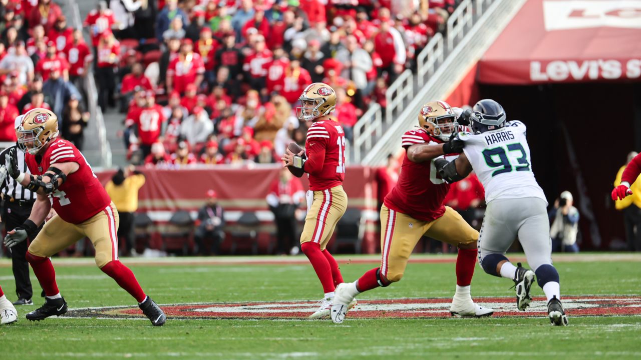 Pete Carroll's priceless reaction to Seahawks-49ers wild-card game