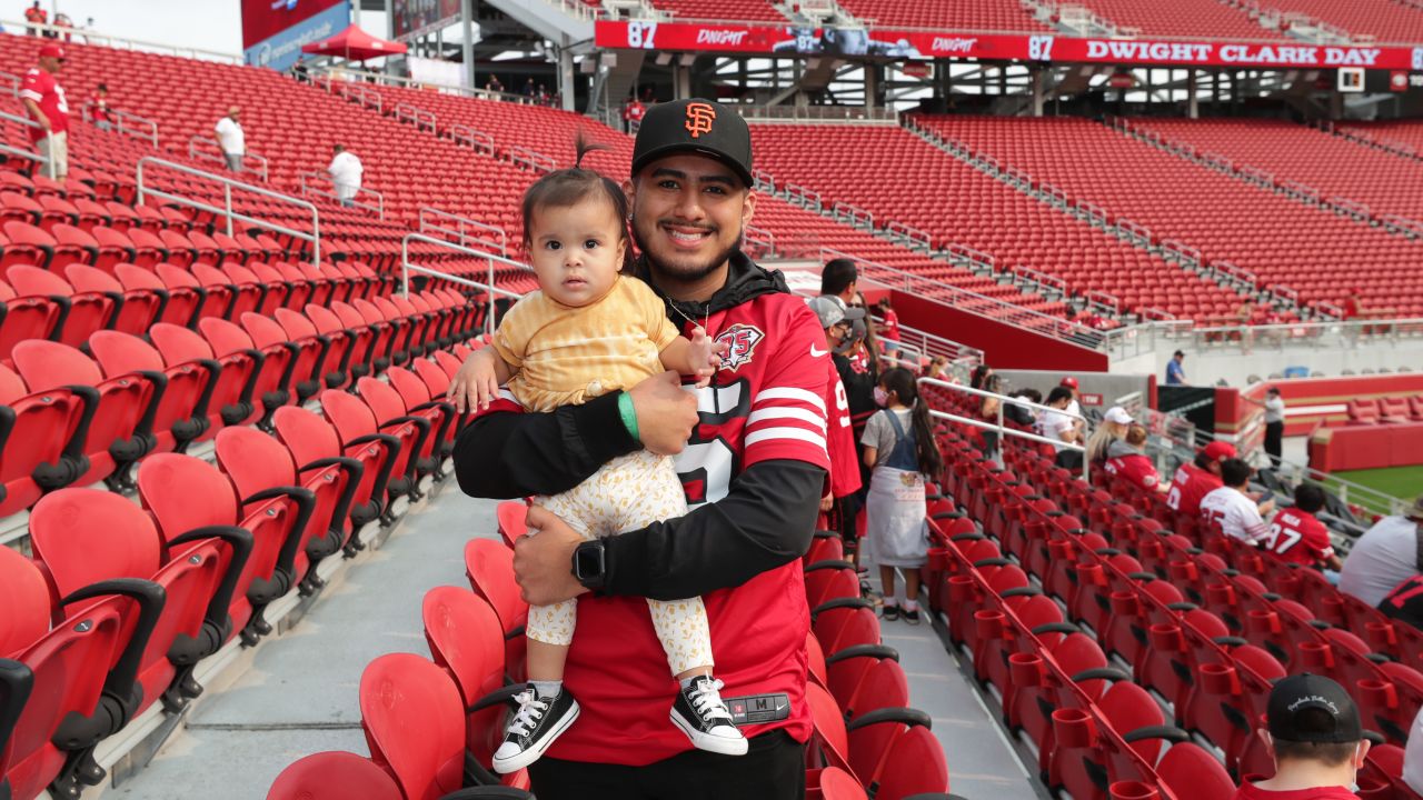 It was great to see the fans back inside Levi's stadium on Dwight Clark day  for the 49ers Open Practice 