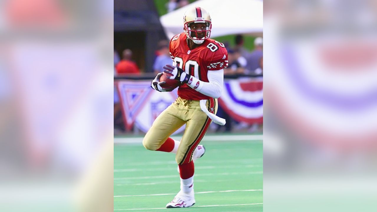 Remember that time when Jerry Rice (The face of our biggest rival the  49ers) played for our team once in 2004? Because I didn't until recently. :  r/Seahawks