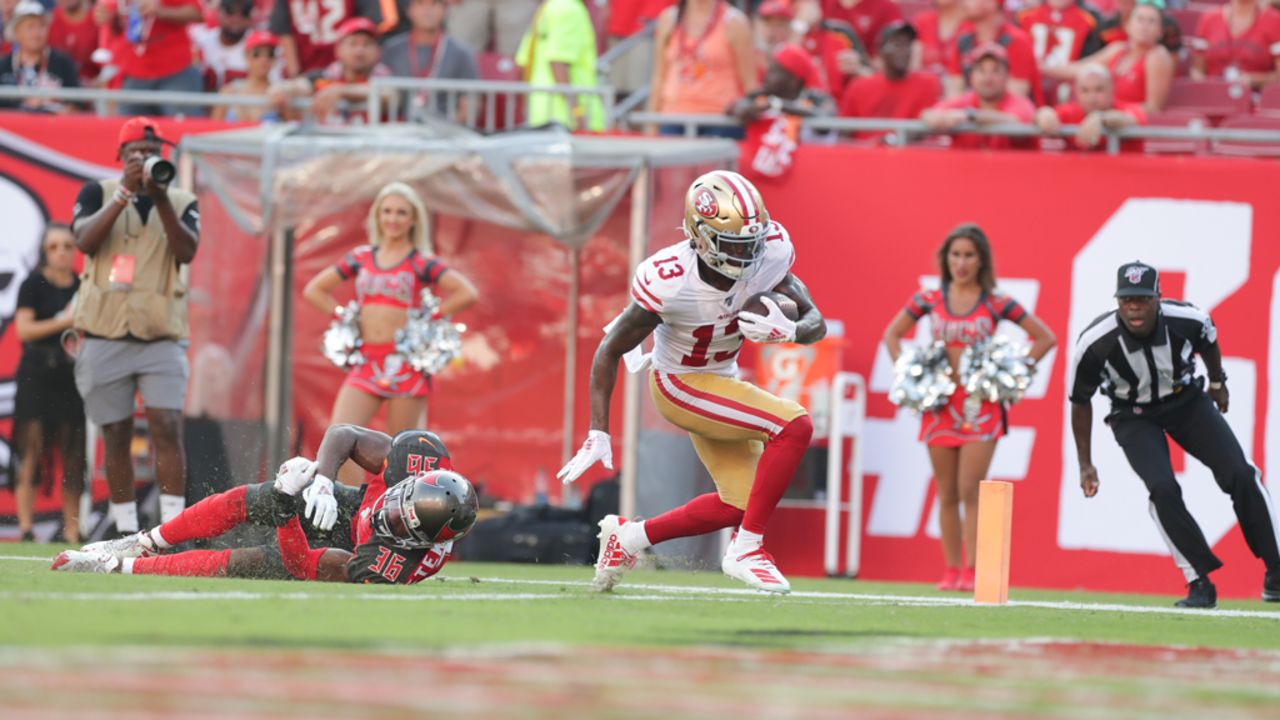 San Francisco 49ers linebacker Azeez Al-Shaair (51) reacts during an NFL  football game against the Tampa Bay Buccaneers, Sunday, Dec.11, 2022, in  Santa Clara, Calif. (AP Photo/Scot Tucker Stock Photo - Alamy