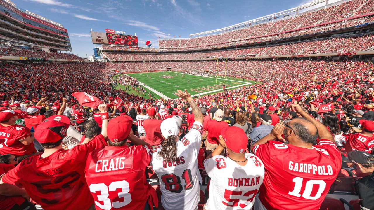 It's #gameday Faithful! The @49ers are finally back home at Levi's