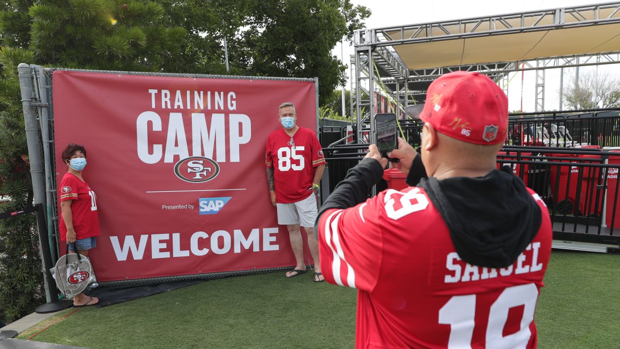 49ers practice jerseys feature SAP as new sponsor - Niners Nation