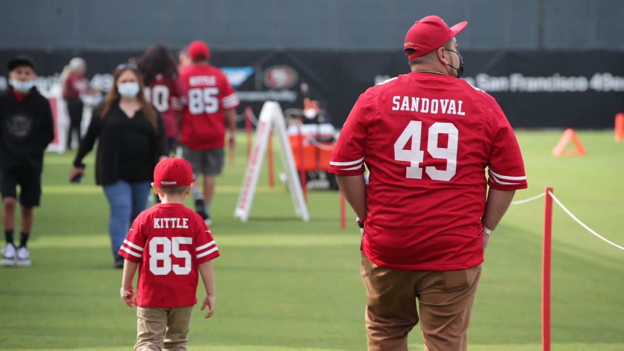 49ers practice jerseys feature SAP as new sponsor - Niners Nation