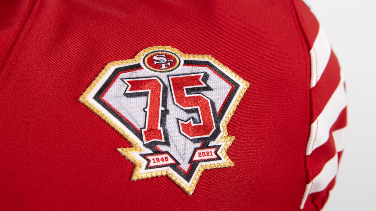 49ers 75th year patch