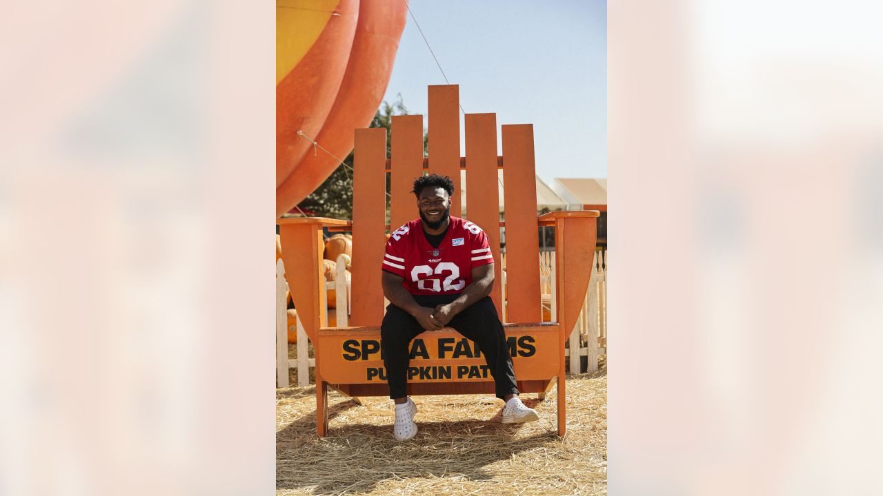 Off the Field: 49ers Players Embrace Halloween Spirit at Pumpkin