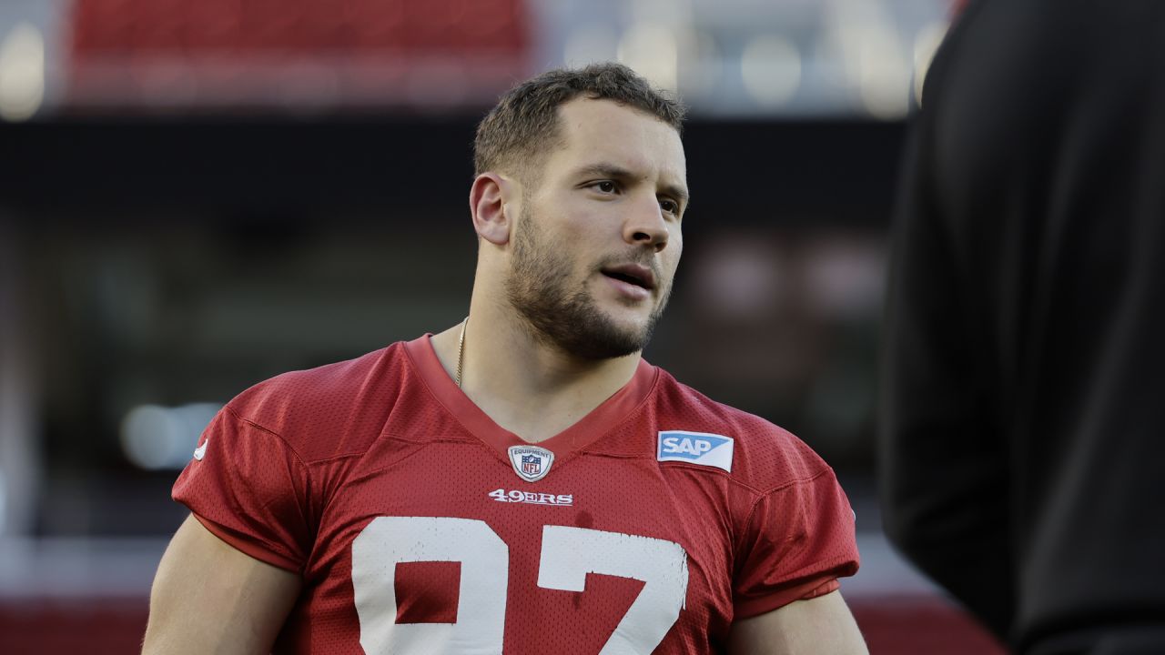 49ers Morning Report: Checking In with Nick Bosa, Receivers