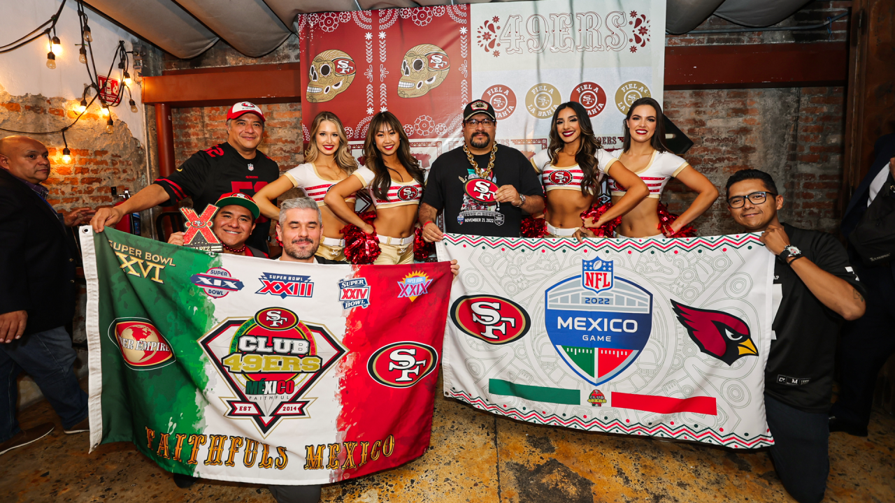 La Casa de los 49ers: Calendar of Fan Events in Mexico City