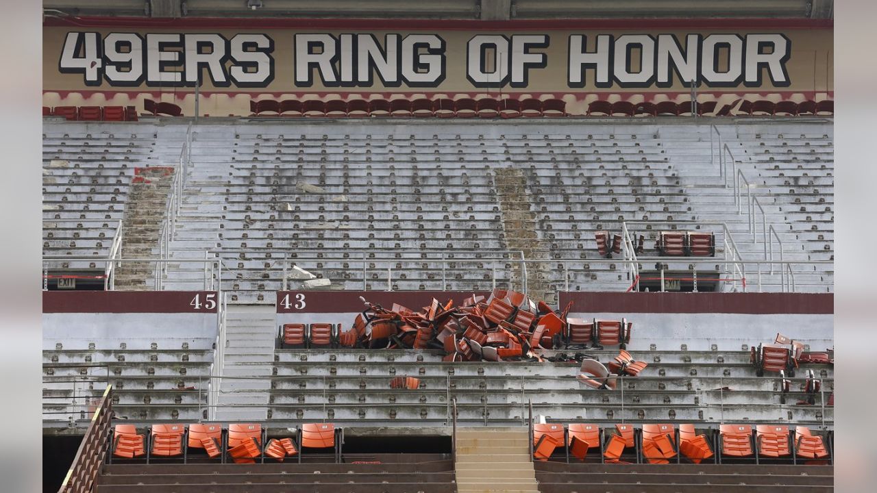 Candlestick Park's days dwindling as destruction nears completion