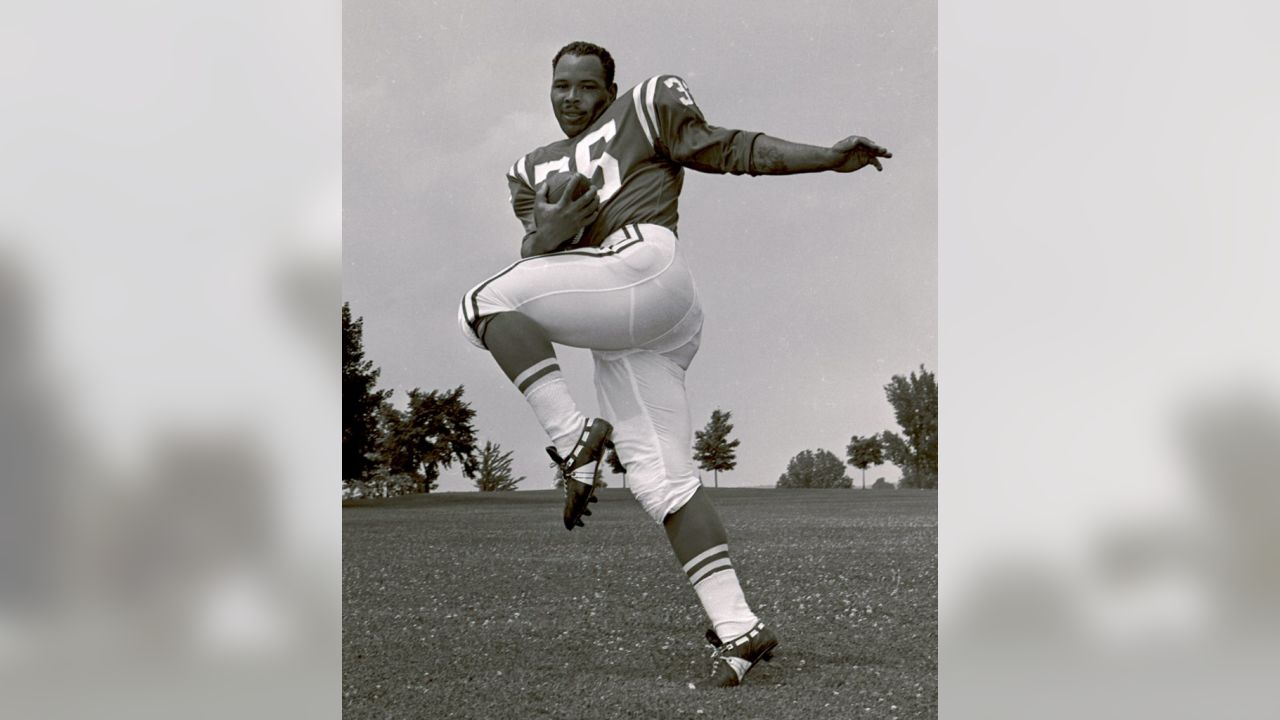 John Henry Johnson was a running back who was part of the San Francisco  49ers' 'Million Dollar Backfield,' while also helping lead the Detroit  Lions to