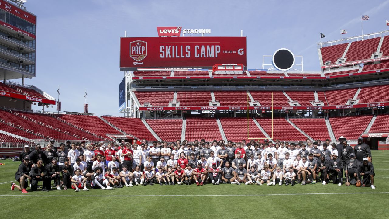 Sign up for the 3rd annual 49ers PREP Presented by U.S. Bank Skills Camp  Fueled by Gatorade! The camp is for rising 8th-12th graders…