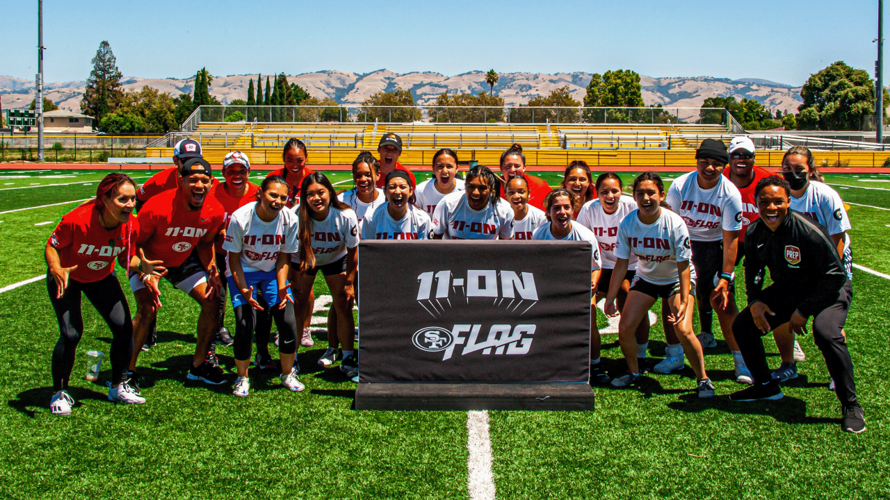 49ers Support Initiative to Make Girls Flag Football a High School