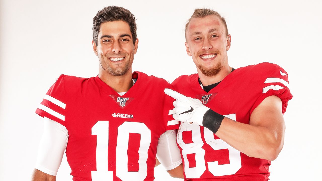 George Kittle's bromance with Jimmy Garoppolo keeps getting better