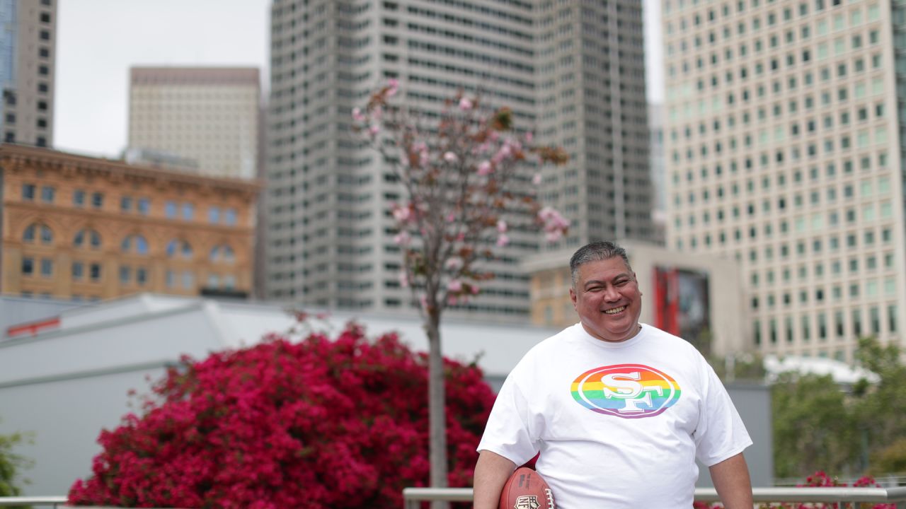 San Francisco 49ers - #49ersPRIDE merch is now available in store and  online! For the month of June, all #49ers proceeds will be donated to  LGBTQ+ focused nonprofits serving the Bay Area.