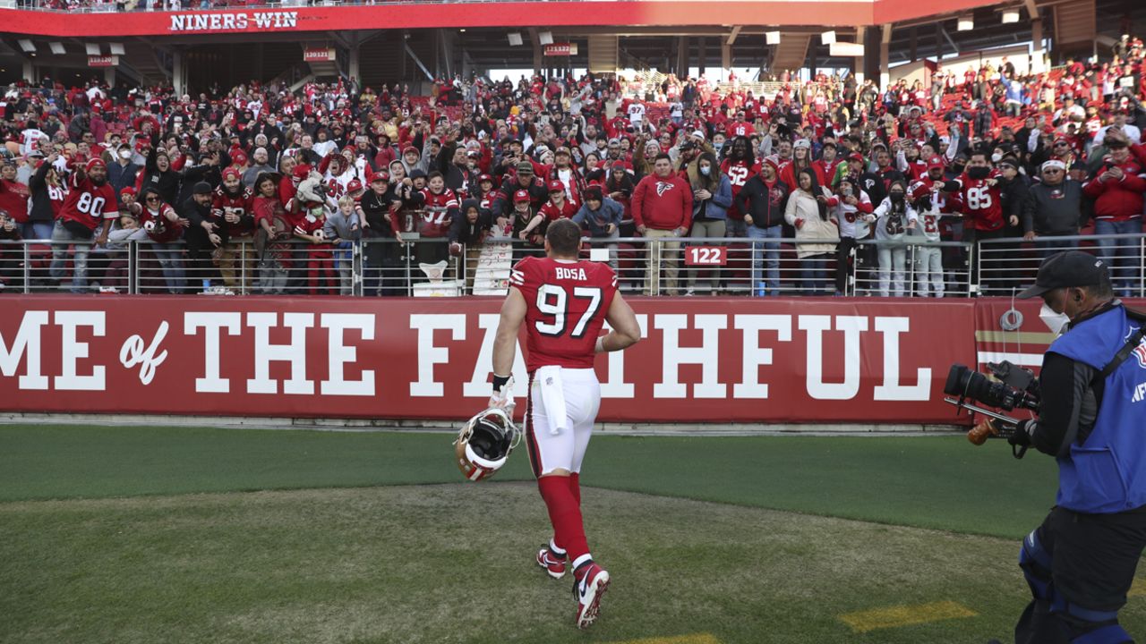 It's #gameday Faithful! The @49ers are finally back home at Levi's