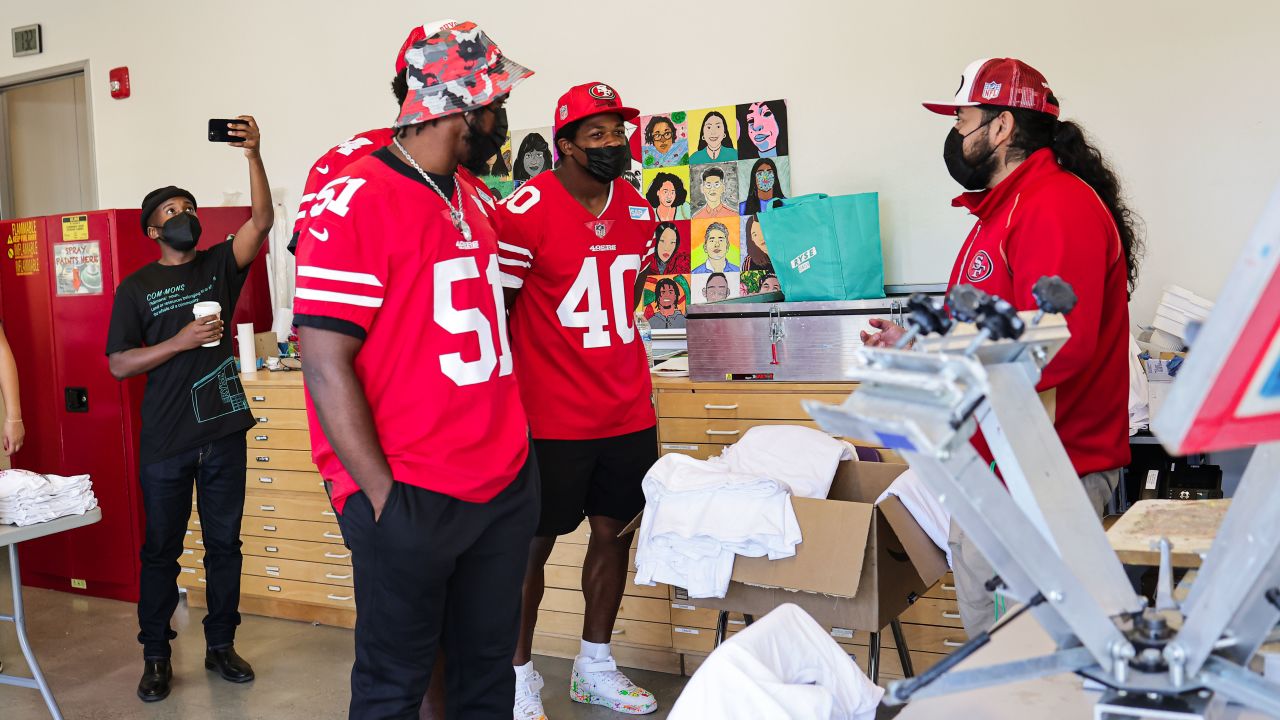 Off the Field: 49ers Players Uplift and Inspire Bay Area Youth at