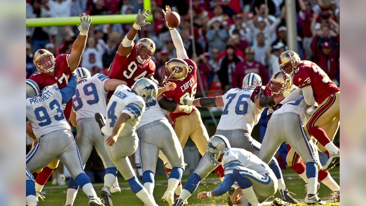 49ers vs. Lions All-time