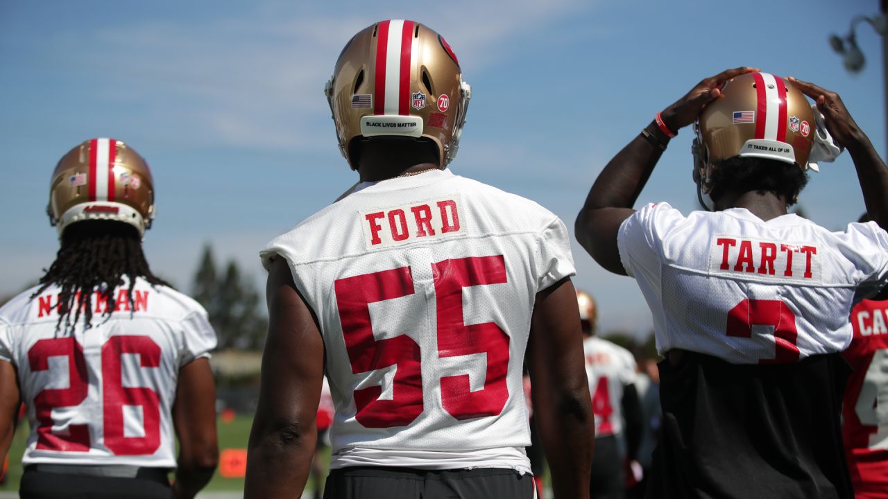 49ers Players Hit the Practice Field in Preparation for 'Sunday Night  Football'