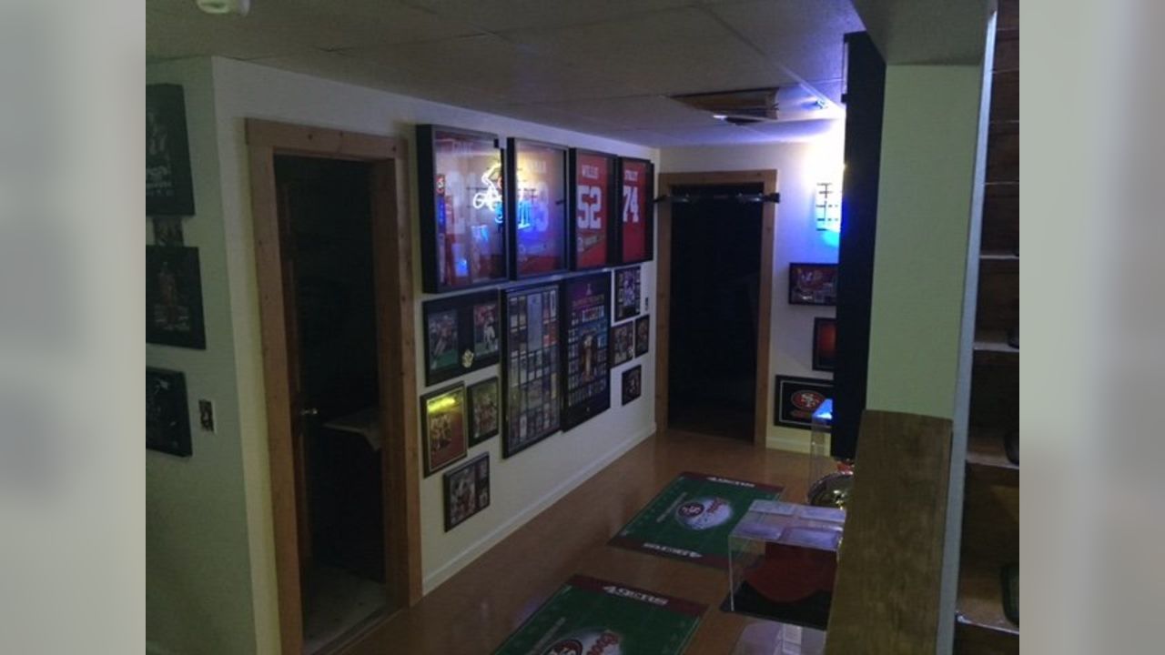 Wisconsin man creates 49ers cave in basement, News