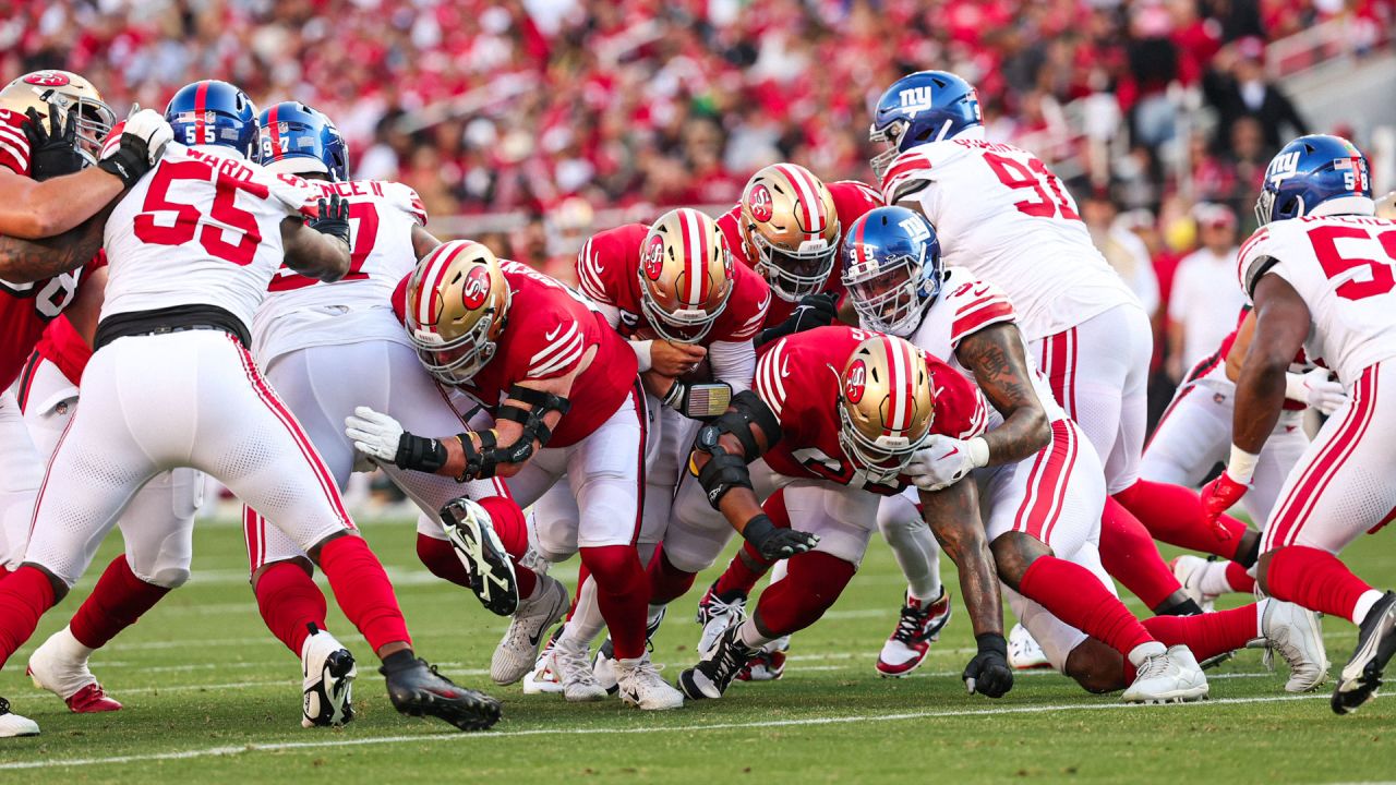 New York Giants 12-30 San Francisco 49ers: Brock Purdy throws for two  touchdowns as 49ers win 13th straight regular season game, NFL News