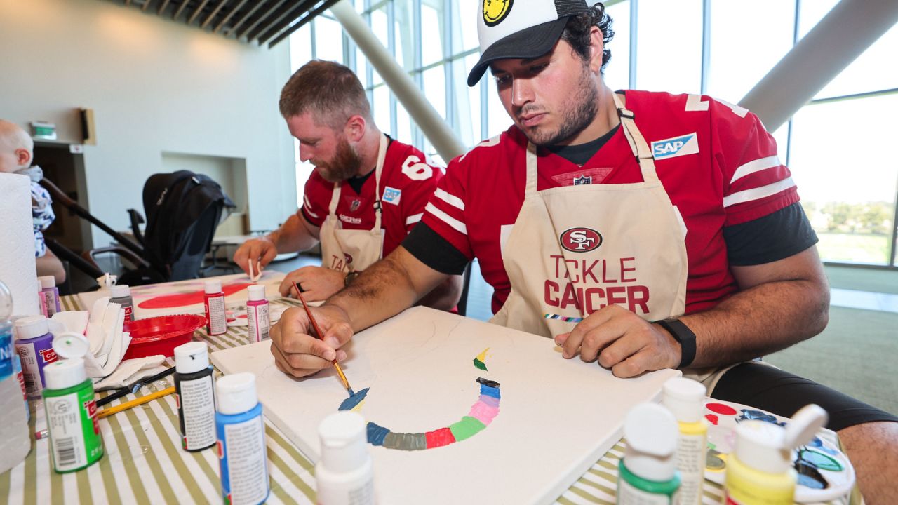 49ers Host Crucial Catch Art Therapy Event Presented by Dignity Health